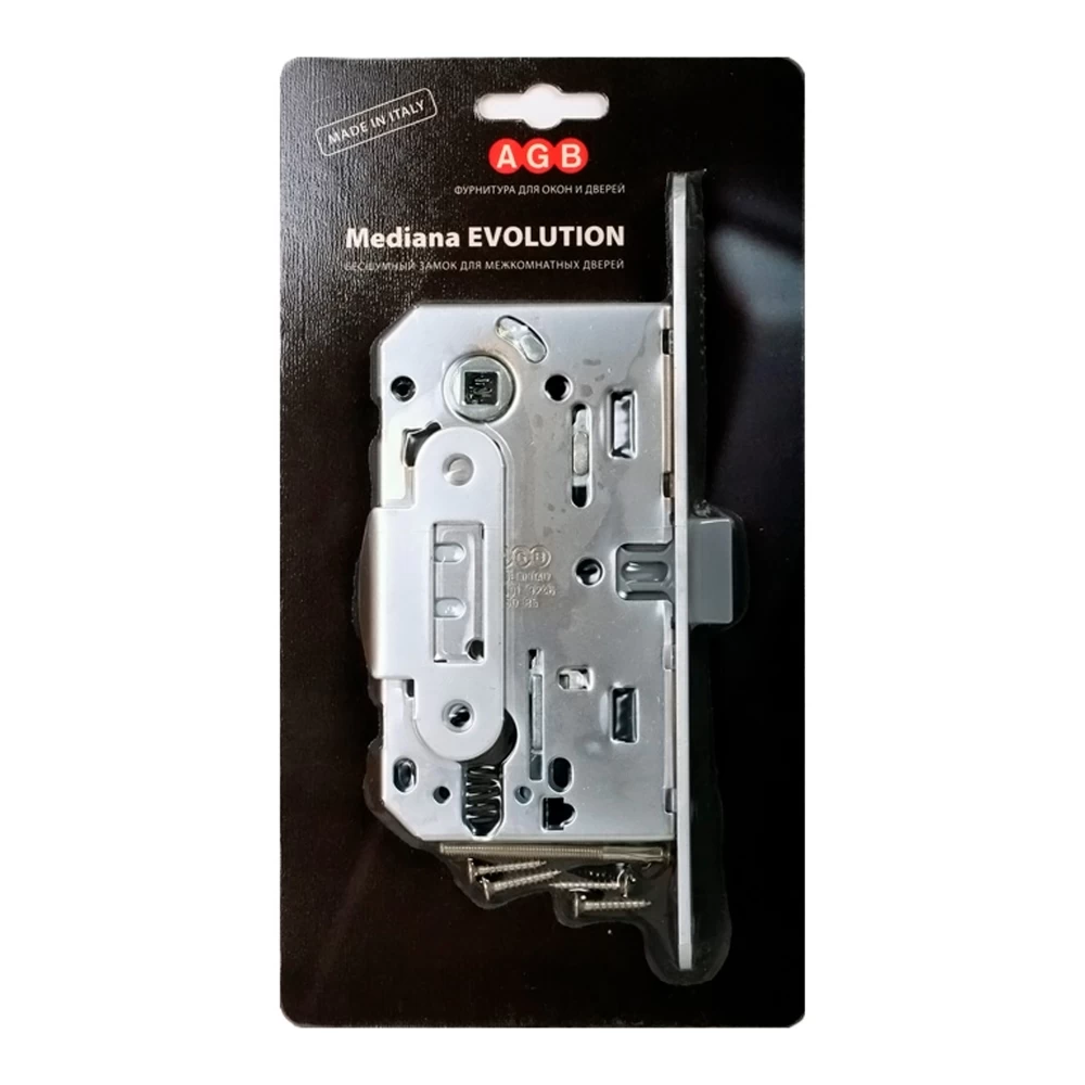 Фото Корпус замка под цил. MEDIANA EVOLUTION B01103.50.34.567 с отв. планкой B01000.13 (мат хром)