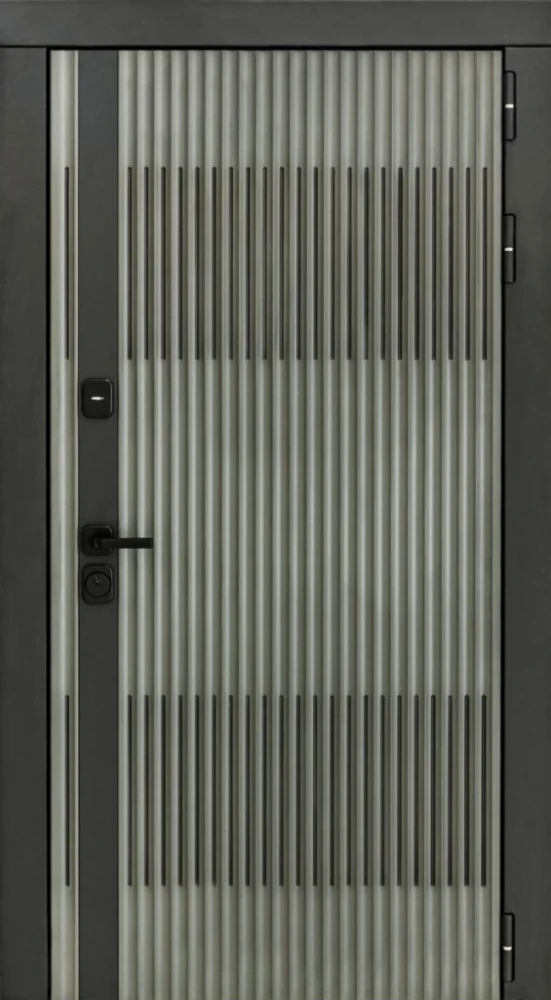 Входная дверь ДвериПРО Elfy СБ-1 (ст. белое, 16мм, венге) DPRO198347 внешняя сторона