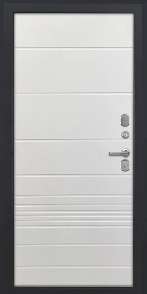 Входная дверь ДвериПРО L-3b ФЛ-700 (10мм, ясень белый) DPRO198009 внутренняя сторона