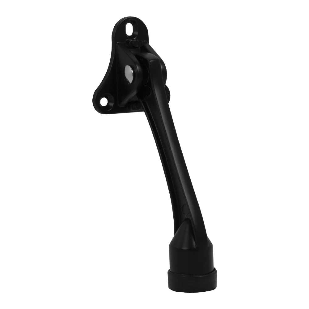 Фото Упор дверной напольный STOPPER-100 BL (черный) козья ножка