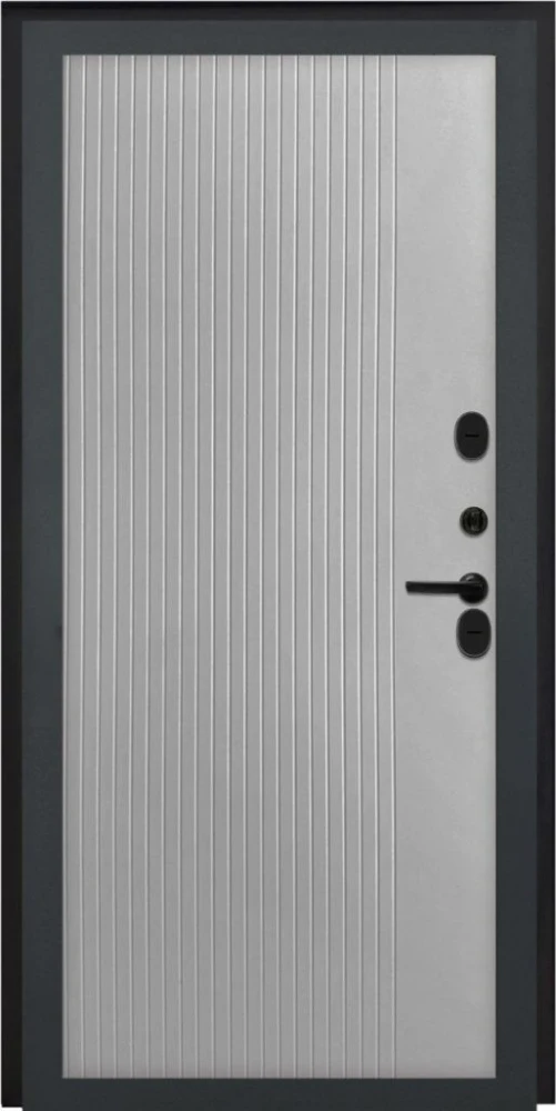 Входная дверь ДвериПРО L-Термо серебро ФЛ-790 Velutto Grigio DPRO198196 внутренняя сторона