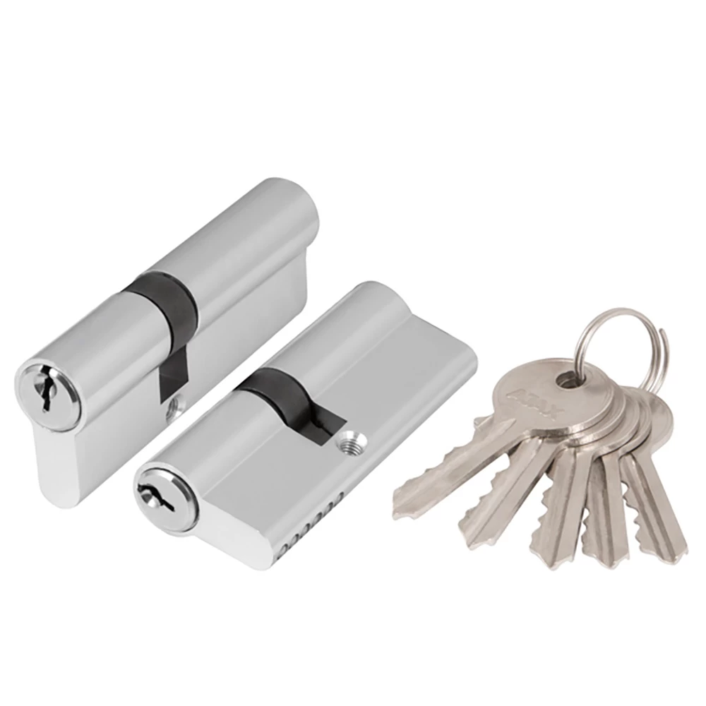 Фото Цилиндровый механизм (AX100/70) AX1000Key70 (30+10+30) CP хром