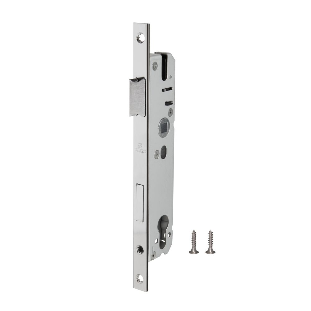 Фото Корпус узкопрофильного замка с защелкой PROF4916-25/92 CP хром