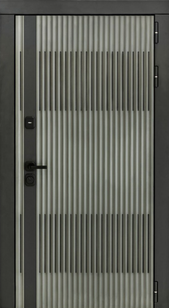 Входная дверь ДвериПРО Elfy ФЛ-701 (10мм, дуб шоколад) DPRO198039 внешняя сторона