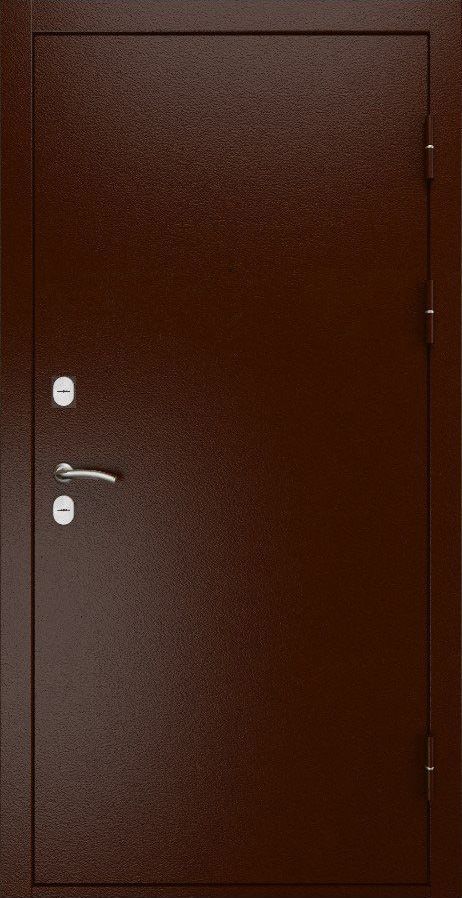 Входная дверь ДвериПРО L Термо Экошпон СБ-3 (16мм, капучино) DPRO198325 внешняя сторона